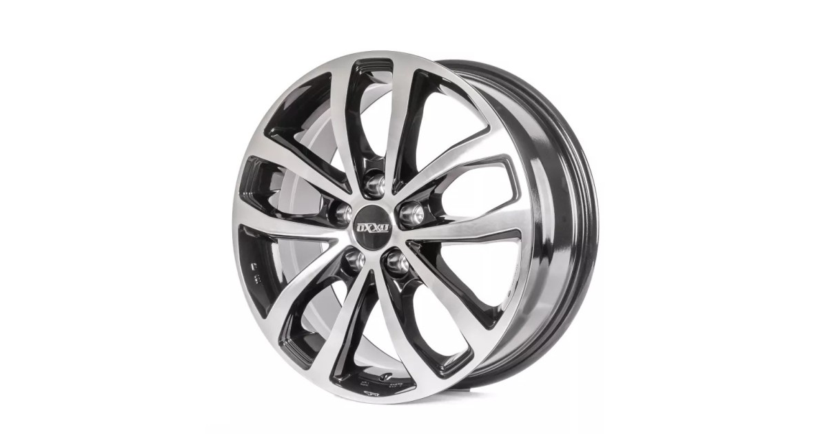 Jante Alu OXXO HYPERION  (OX11) Black Polished  7x17 5x108 ET46 , Alésage 65.1