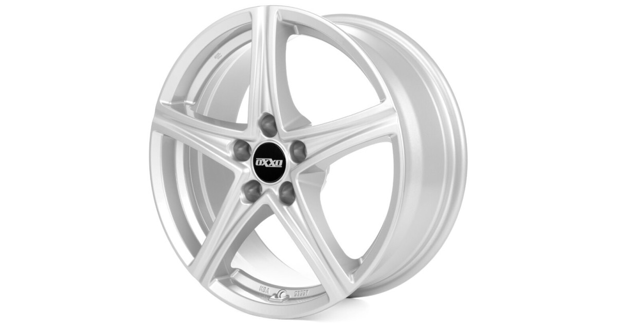 Jante Alu OXXO CLASICO SILVER (OX22)  7x17 5x114.3 ET45 , Alésage 72.6