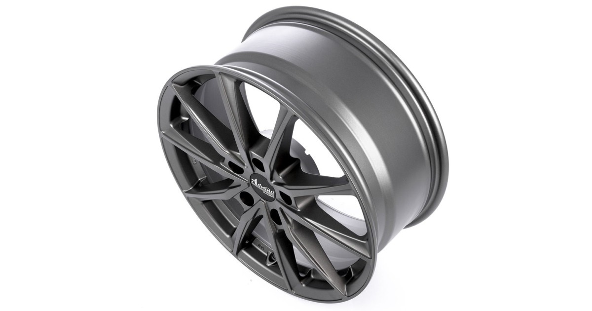 Jante Alu OXXO CENTURIO DARK Matt Gunmetal (ADV15) 7,5x17 5x100 ET40 OXXO , Alésage 63.4