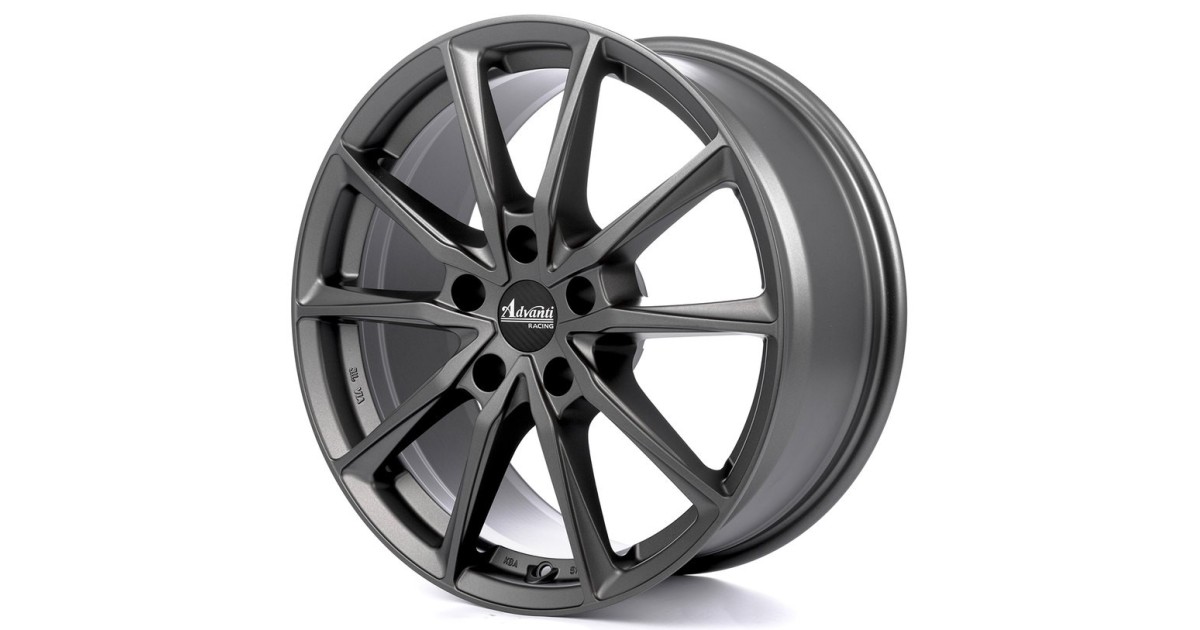 Jante Alu OXXO CENTURIO DARK Matt Gunmetal (ADV15) 7,5x17 5x114.3 ET30 , Alésage 72.6