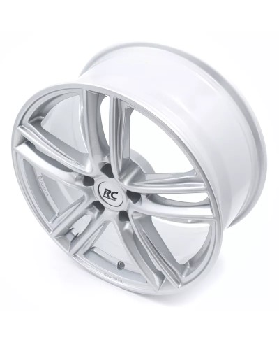 Jante Alu RC Design RC27 CRYSTAL SILVER 6,5x17 5x112 ET40 , Alésage 57.1