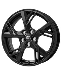 Jante Alu RC Design TDG4 SATIN BLACK MATT (SBM)  6x16 5x100 ET50 , Alésage 54.1