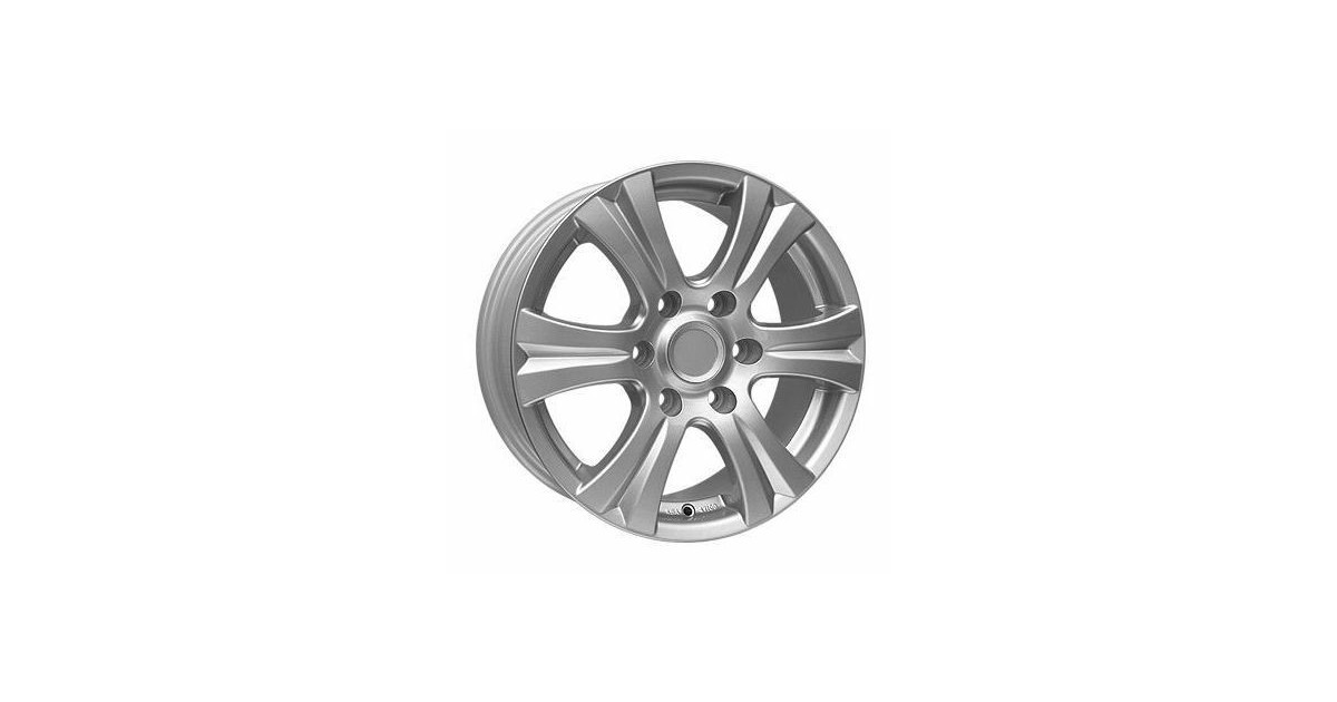 Jante Alu RC Design RC14 SUV CRYSTAL SILVER  7,5x17 6x114.3 ET40 , Alésage 66.1