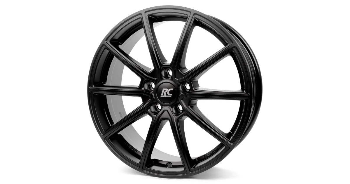 Jante Alu  RC Design RC32 (SBM) satin-black matt 7,5x19 5x108 ET40, Alésage 65.1
