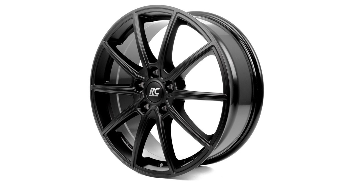 Jante Alu  RC Design RC32 (SBM) satin-black matt 7,5x19 5x108 ET40, Alésage 65.1