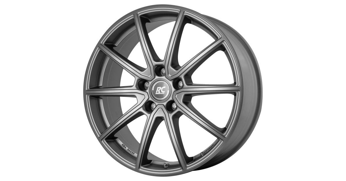 Jante Alu RC Design RC32 ferric grey matt (FGM)  8,5x19 5x114.3 ET40 , Alésage 64.2