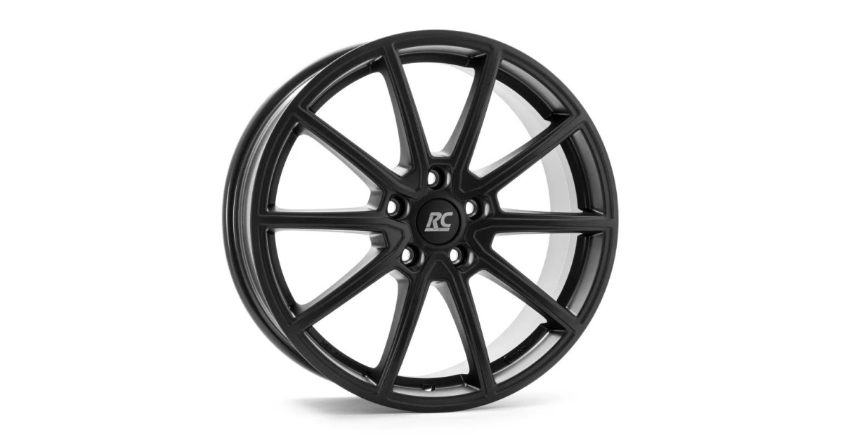 Jante Alu  RC Design RC32 Satin Black Matt (SBM) 8x18 5x120 ET41 , Alésage 67.1