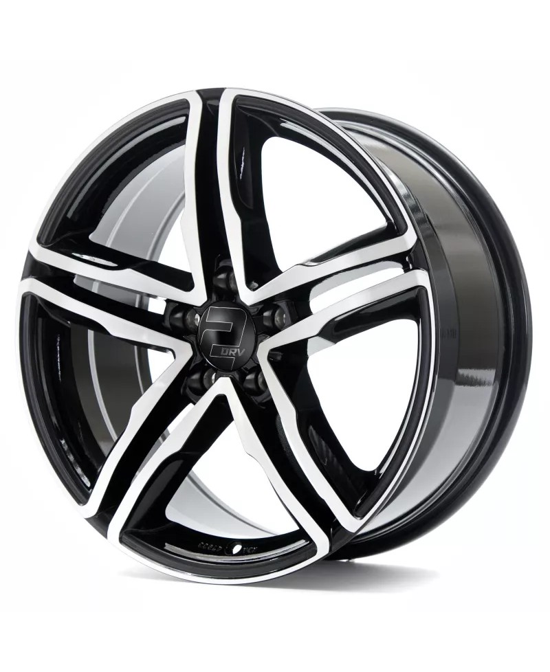 Jante ALU, Wheelworld -2DRV WH11 noir poli brillant  , 8X18 5/112 ET40, Alésage 66.6