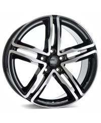 Jante ALU, Wheelworld -2DRV WH11 noir poli brillant  , 8X18 5/112 ET40, Alésage 66.6