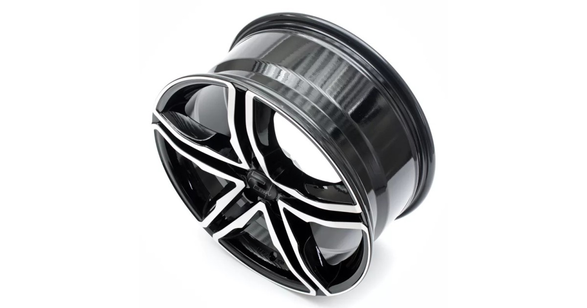 Jante ALU, Wheelworld -2DRV WH11 noir poli brillant  , 8X18 5/112 ET40, Alésage 66.6