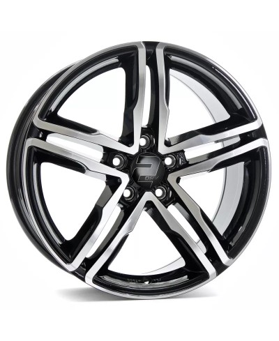 Jante ALU, Wheelworld - 2DRV WH11 noir poli brillant , 9X20 5/112 ET30, Alésage 66.6