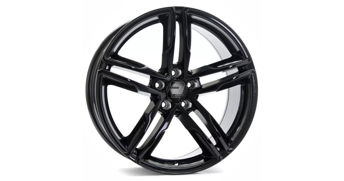 Jante ALU, Wheelworld - 2DRV WH11 Noir Brillant Laqué , 7.50X17 5/112 ET45, Alésage 66.6