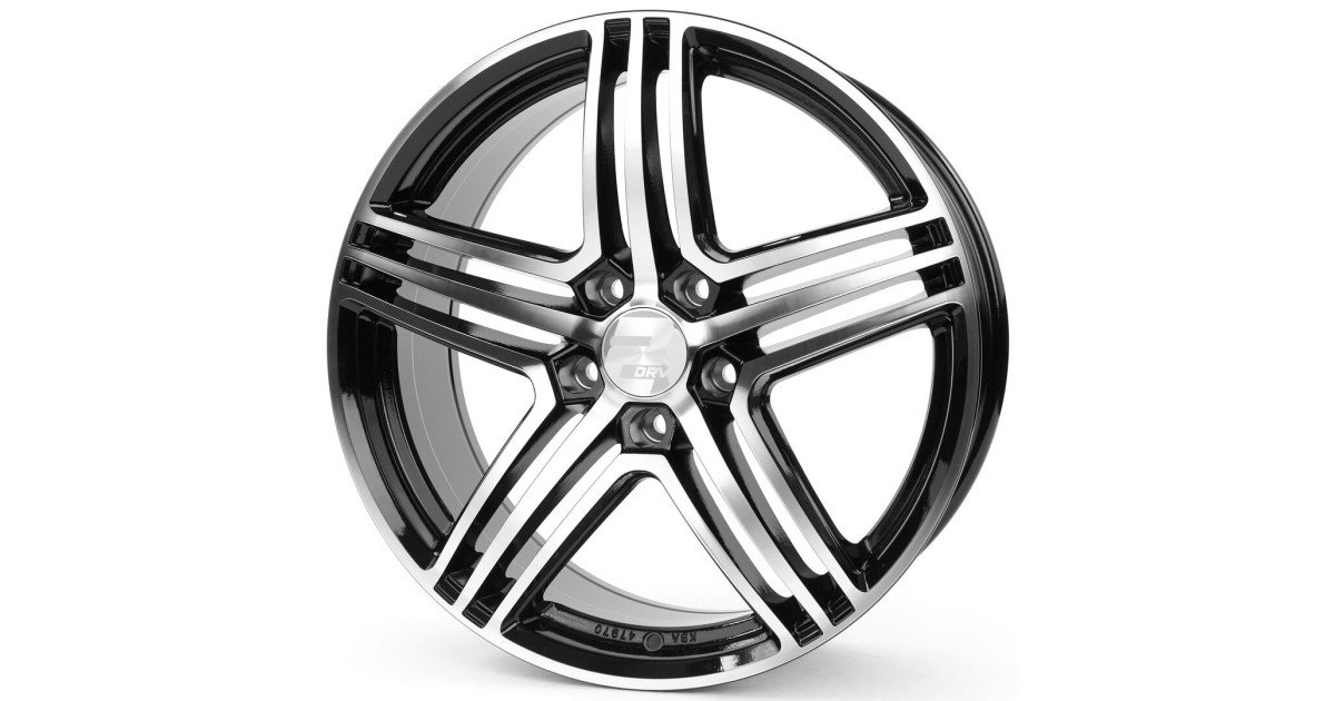 Jante ALU, Wheelworld - 2DRV WH12 Noir Face Polie , 8X18 5/114 ET45, Alésage 72.6