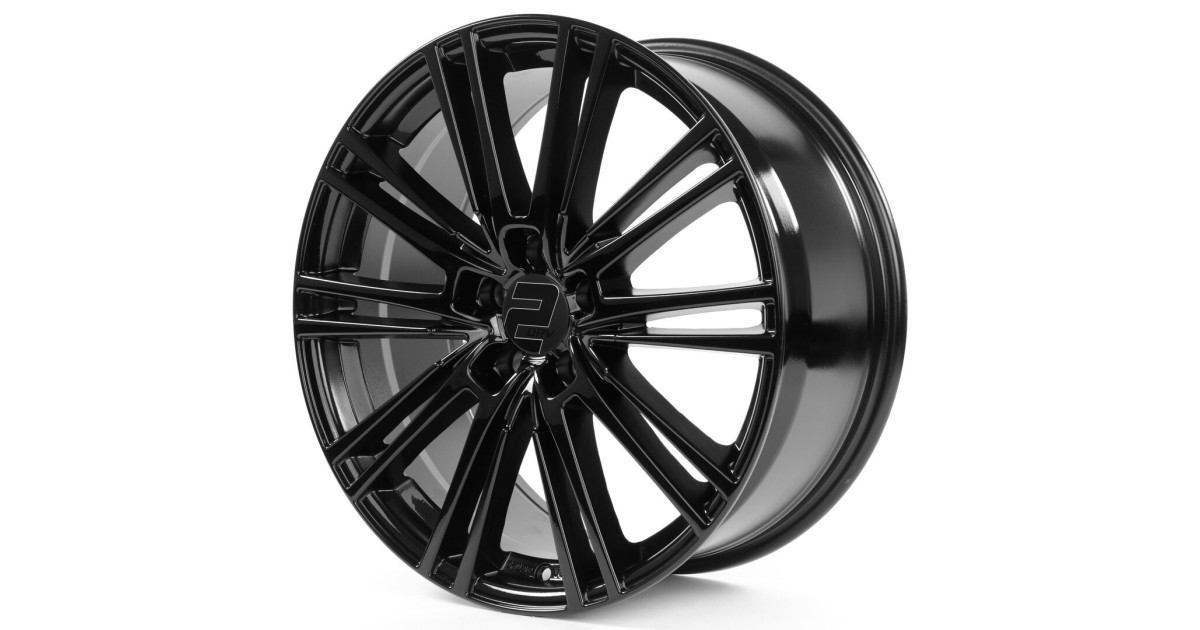 Jante ALU, Wheelworld - 2DRV WH18 SW+ Noir Brillant Laqué, 8X18 5/112 ET45, Alésage 66.6