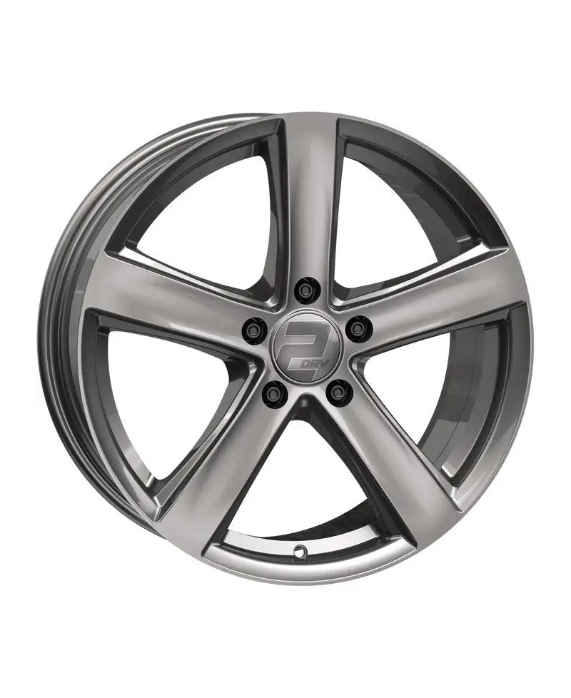 Jante ALU, Wheelworld - 2DRV Daytona Gris Anthracite lacqué , 7.5X17 5/112 ET45, Alésage 66.6