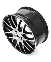 Jante ALU, Wheelworld - 2DRV WH26 SP+ Noir Face Polie, 8X18 5/108 ET45, Alésage 72.6