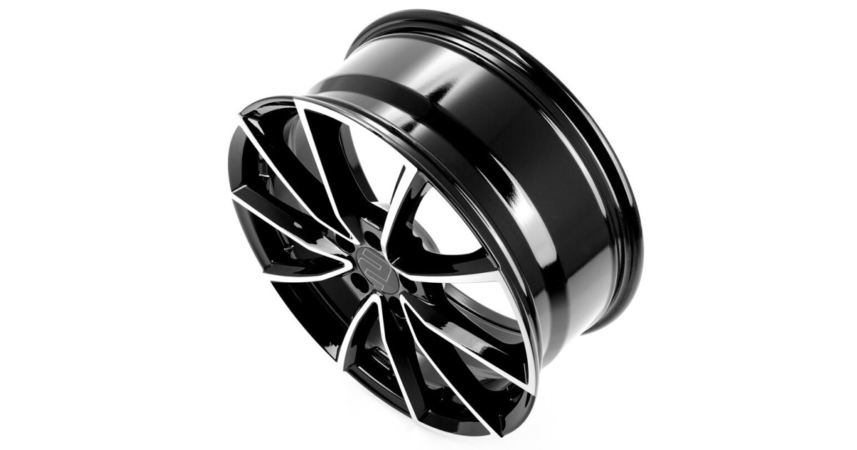 Jante ALU, Wheelworld - 2DRV WH28 SP+  Noir Face Polie , 8X18 5/112 ET45, Alésage 66.6