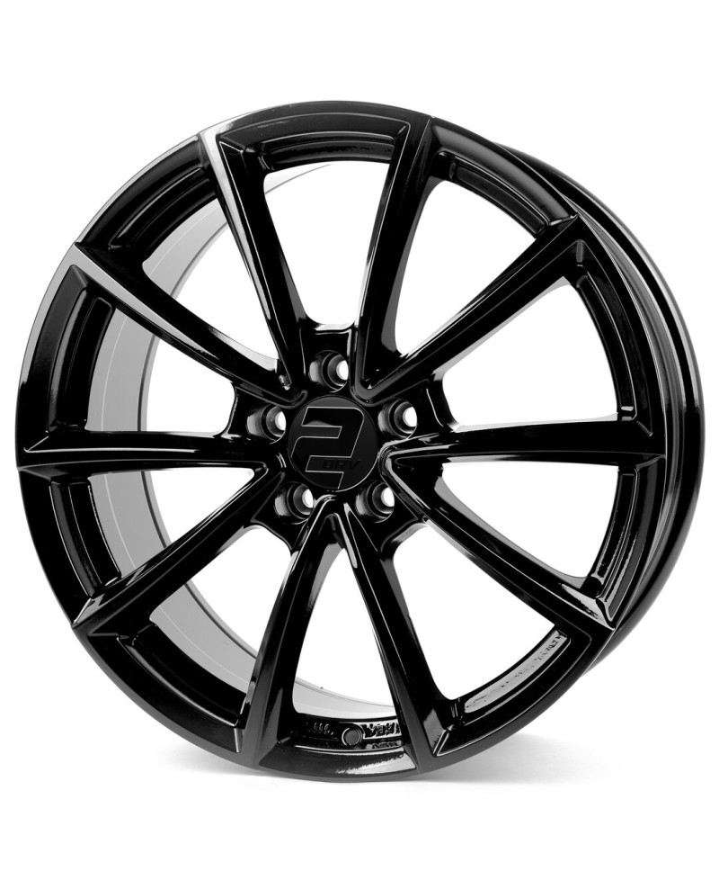 Jante ALU, Wheelworld - 2DRV WH28 SW+ Noir Brillant Laqué , 8X18 5/112 ET26, Alésage 66.6