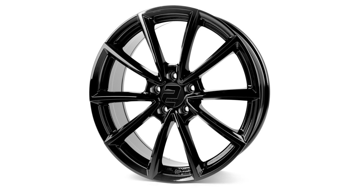 Jante ALU, Wheelworld - 2DRV WH28 SW+ Noir Brillant Laqué, 8X18 5/112 ET35, Alésage 66.6
