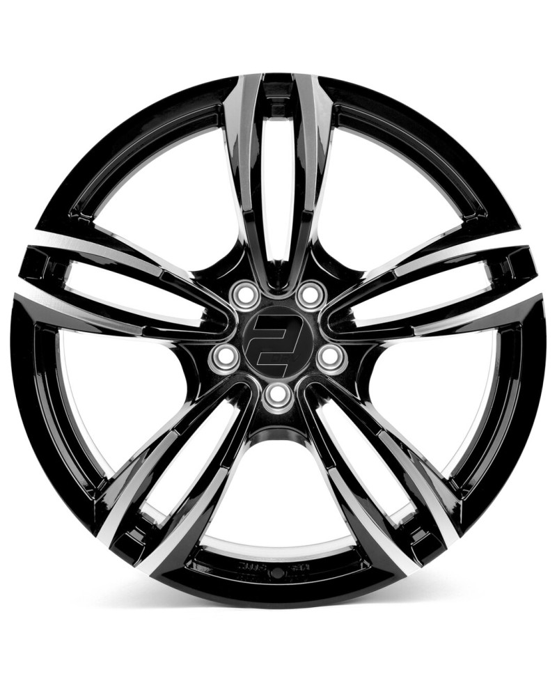 Jante ALU, Wheelworld - 2DRV WH29 SP+ Noir Face Polie , 8.5X19 5/112 ET25, Alésage 66.6