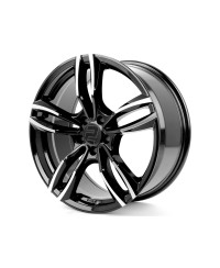 Jante ALU, Wheelworld - 2DRV WH29 SP+ Noir Face Polie , 8.5X19 5/112 ET25, Alésage 66.6