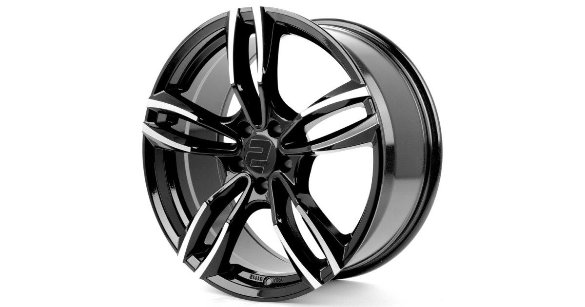 Jante ALU, Wheelworld - 2DRV WH29 SP+ Noir Face Polie, 8.5X19 5/112 ET30, Alésage 66.6