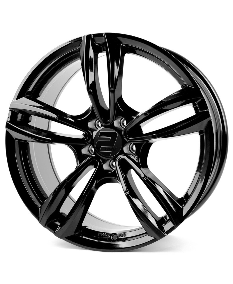 Jante ALU, Wheelworld - 2DRV WH29 SW+ Noir Brillant Laqué, 8.5X18 5/112 ET26, Alésage 66.6