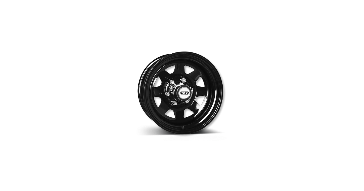 Jante ALU, Dotz DAKAR/SW/ET36 Black, 7X16 5/114.30 ET36, Alésage 66