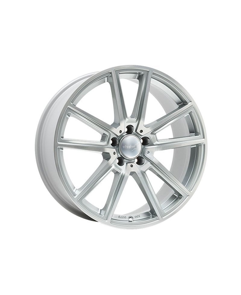 Jante ALU, Wheelworld - 2DRV WH30 SIP+ ARGENT POLI BRILLANT, 8.5X19 5/112 ET45, Alésage 66.6