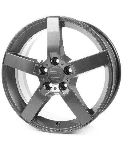 Jante ALU, Wheelworld - 2DRV WH31 DG+ Daytona Grau lackiert, 6.50X16 5/114.3 ET38, Alésage 67.1