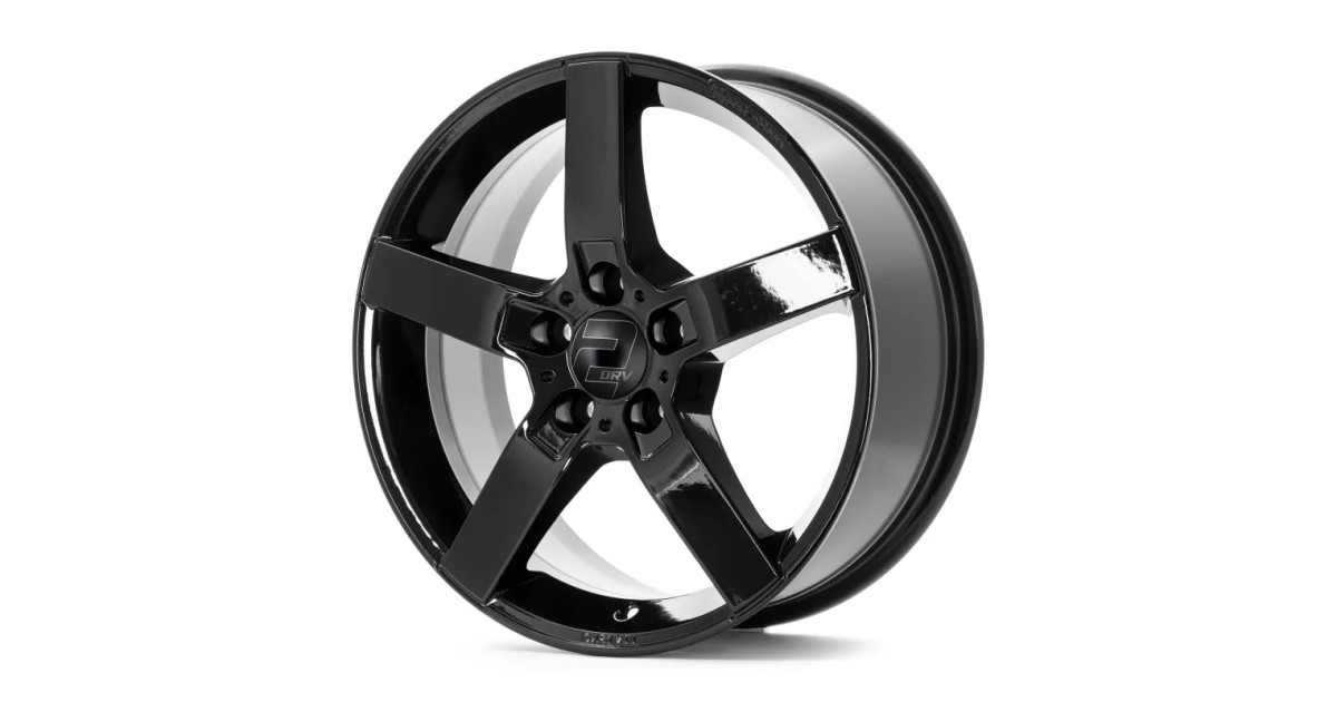 Jante ALU, Wheelworld - 2DRV WH31 SW+ Noir Brillant Laqué, 8X18 5/120 ET43, Alésage 72.6