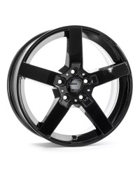 Jante ALU, Wheelworld - 2DRV WH31 SW+ Noir Brillant Laqué, 8X18 5/120 ET43, Alésage 72.6