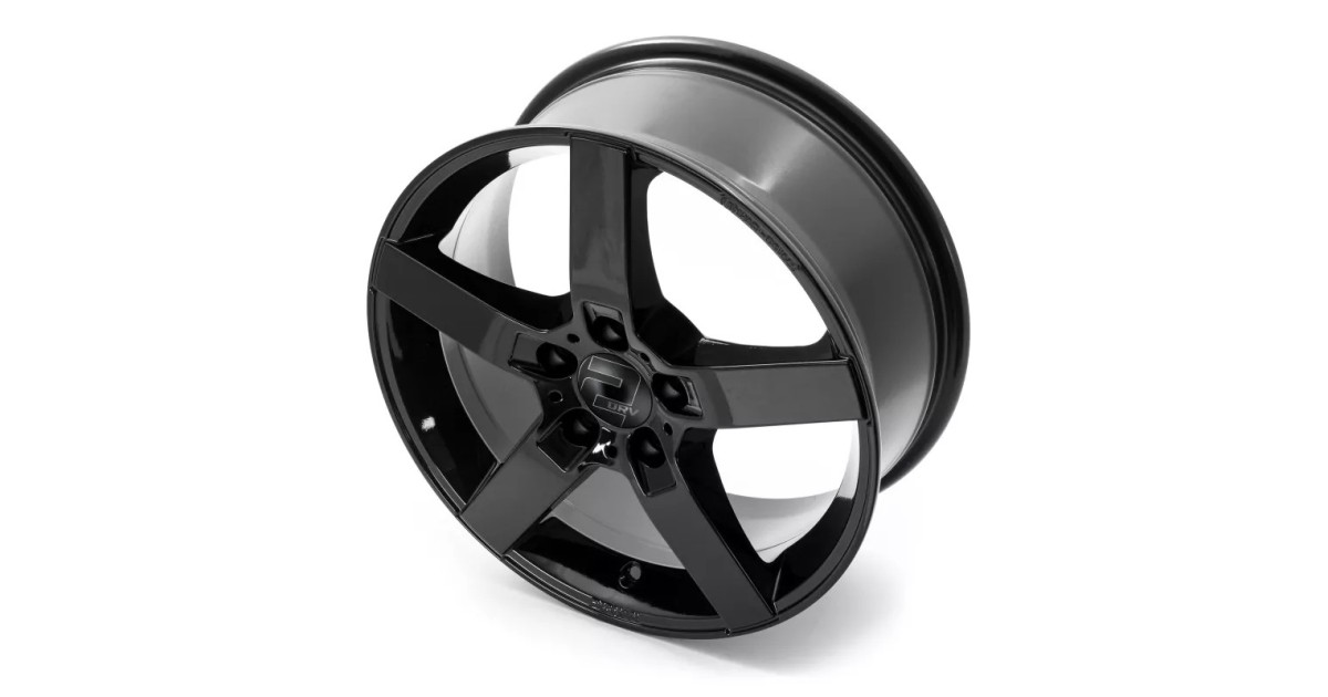 Jante ALU, Wheelworld - 2DRV WH31 SW+ Noir Brillant Laqué, 8X18 5/120 ET43, Alésage 72.6