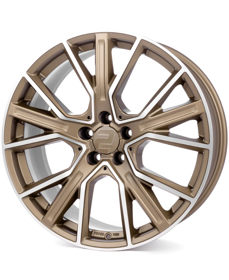 Jante ALU, Wheelworld - 2DRV WH34 BRP BRONZE FACE POLIE, 8X19 5/112 ET40, Alésage 66.6