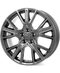 Jante ALU, Wheelworld - 2DRV WH34 DGM+ Dark Gunmetal (Anthracite foncé), 8.5X19 5/120 ET50, Alésage 65.1