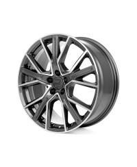 Jante ALU, Wheelworld - 2DRV WH34 DGPM+ Dark Gunmetal (Anthracite foncé Face polie), 7.5X17 5/112 ET35, Alésage 66.6