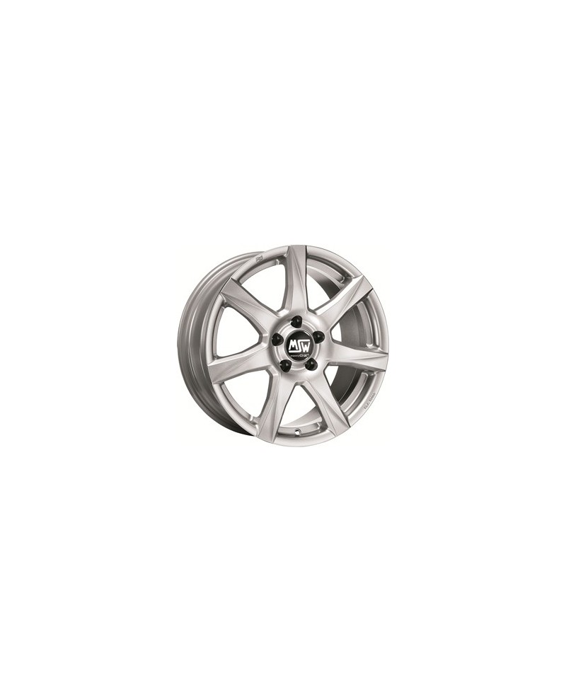 Jante ALU, MSW 77/SI/31 FULL SILVER, 7X16 5/120 ET31, Alésage 72.60