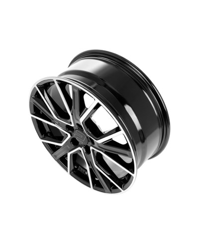 Jante ALU, Wheelworld - 2DRV WH34 SP+ ,Noir Face polie, 7.5X17 5/112 ET35, Alésage 66.6