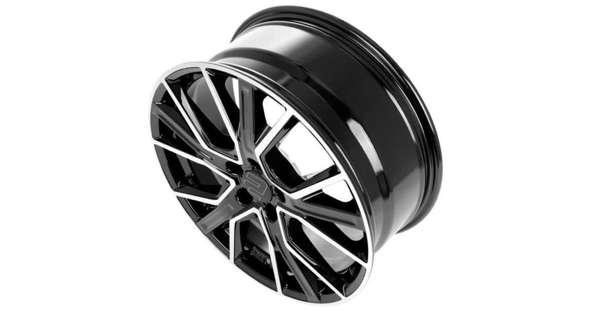 Jante ALU, Wheelworld - 2DRV WH34 SP+ ,Noir Face polie, 7.5X17 5/112 ET50, Alésage 66.6