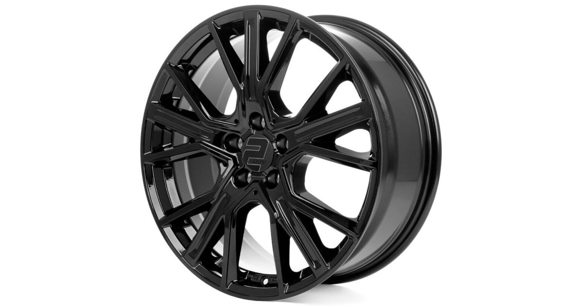 Jante ALU, Wheelworld - 2DRV WH34 SW+ ,Noir brillant laqué, 9X20 5/120 ET55, Alésage 65.1