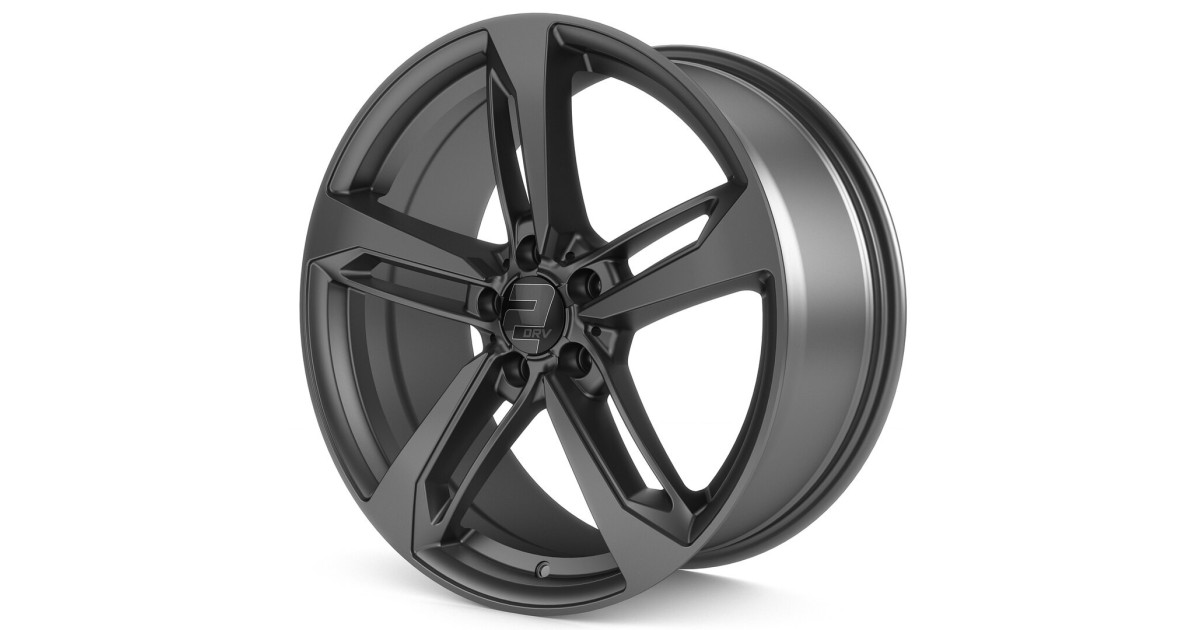 Jante ALU, Wheelworld - 2DRV WH36 DGM+ Dark Gunmetal (Anthracite foncé laqué) , 8.5X19 5/112 ET40, Alésage 66.6