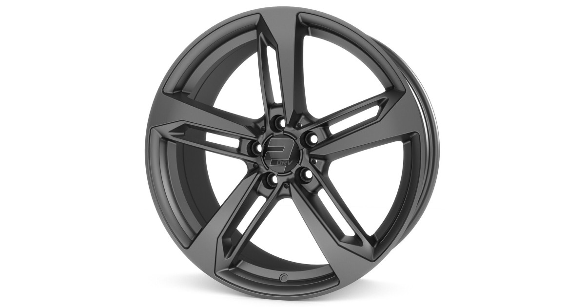 Jante ALU, Wheelworld - 2DRV WH36 DGM+ Dark Gunmetal (Anthracite foncé laqué) , 8.5X19 5/112 ET40, Alésage 66.6