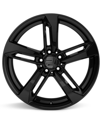 Jante ALU, Wheelworld - 2DRV WH36 Noir brillant laqué 8X18 5/112 ET30, Alésage 66.6