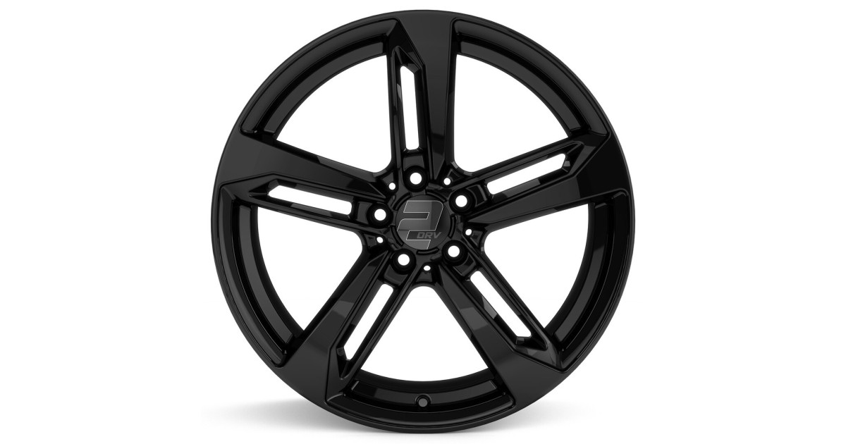 Jante ALU, Wheelworld - 2DRV WH36 Noir brillant laqué 8X18 5/112 ET30, Alésage 66.6