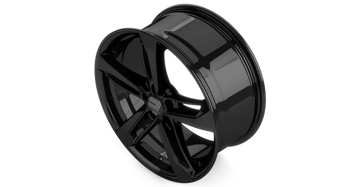 Jante ALU, Wheelworld - 2DRV WH36 Noir brillant laqué 8X18 5/112 ET30, Alésage 66.6