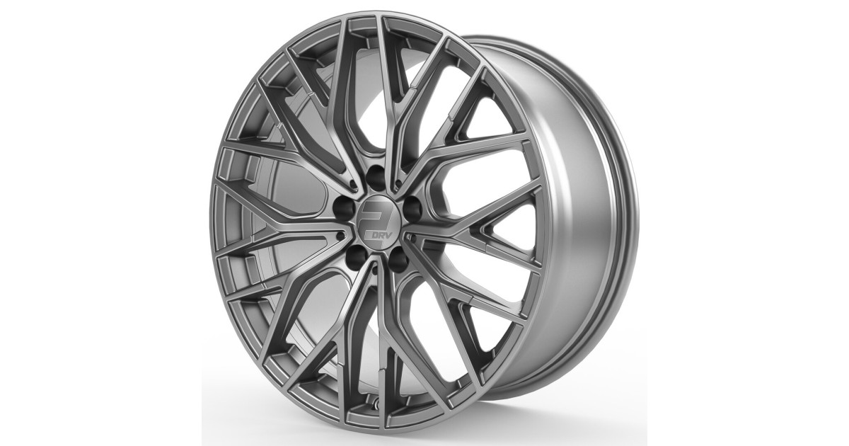 Jante ALU, Wheelworld - 2DRV WH37 DG+ Daytona Grey lacquer (Anthracite), 8.5X20 5/112 ET42, Alésage 66.6