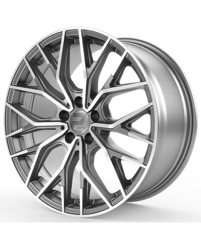 Jante ALU, Wheelworld - 2DRV WH37/DGP+ Daytona  Anthracite / Face polie, 8.5X19 5/114.3 ET46, Alésage 72.6