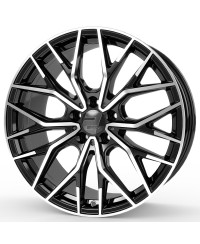 Jante ALU, Wheelworld - 2DRV WH37 SP+  Noir / Face polie, 8.5X19 5/114.3 ET46, Alésage 72.6