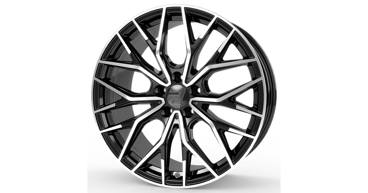 Jante ALU, Wheelworld - 2DRV WH37 SP+  Noir / Face polie, 8X18 5/112 ET48, Alésage 66.6