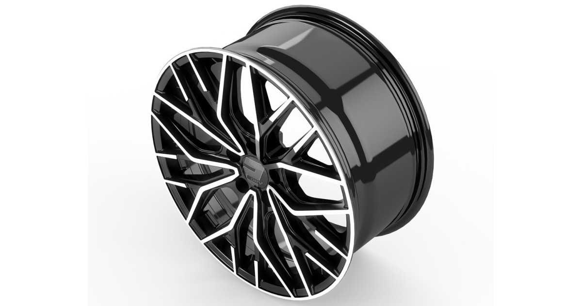 Jante ALU, Wheelworld - 2DRV WH37 SP+  Noir / Face polie, 8.5X20 5/108 ET48, Alésage 72.6